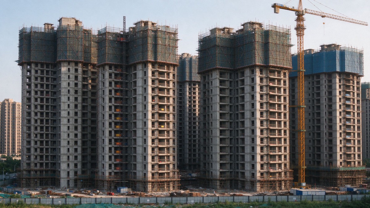 在建住宅楼群,八大员补缺案例配图